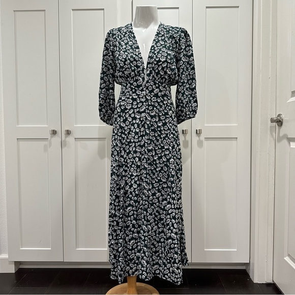 Rue Stiic Daisy Print Maxi Dress Size Extra Small - Picture 1 of 8